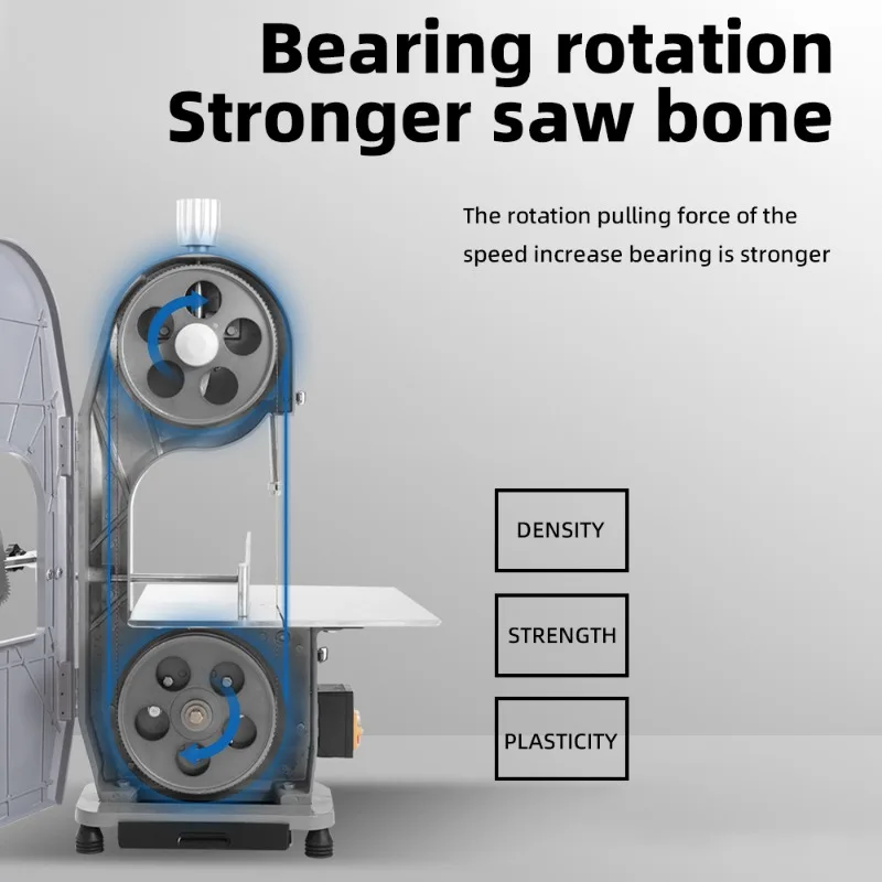 Commercial Beef Bone Saw Restaurant New Powerful Motor Frozen Meat Cutting Machine
Commercial Beef Bone Saw Restaurant New Powerful Motor Frozen Meat Cutting Machine