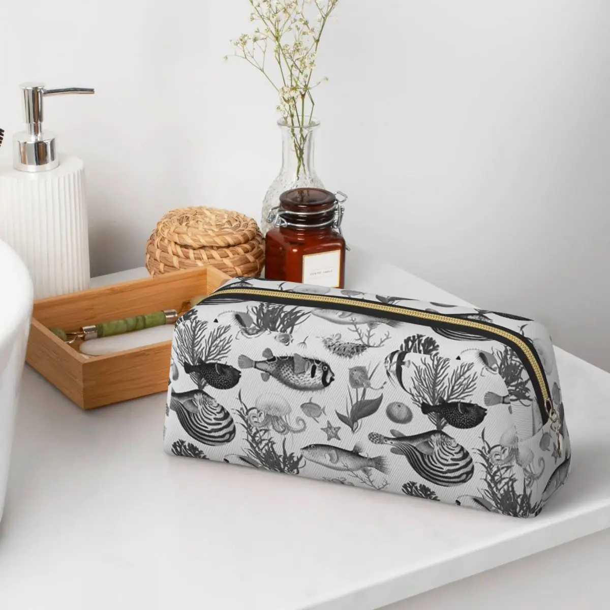 Underwater World Marine Fish Coral Reef Pencil Cases for Student School Pen Box Pencil Bag Large Storage Pencil Pouch
Underwater World Marine Fish Coral Reef Pencil Cases for Student School Pen Box Pencil Bag Large Storage Pencil Pouch