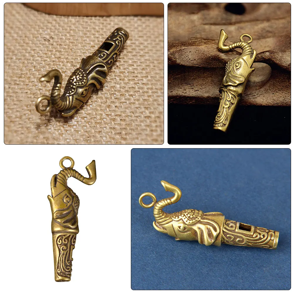 Elephant Survival Whistle Brass Key Ring Camping Whistles Hanging Ornament Hand Animal Gym Children's Kids Nose Training
Elephant Survival Whistle Brass Key Ring Camping Whistles Hanging Ornament Hand Animal Gym Children's Kids Nose Training