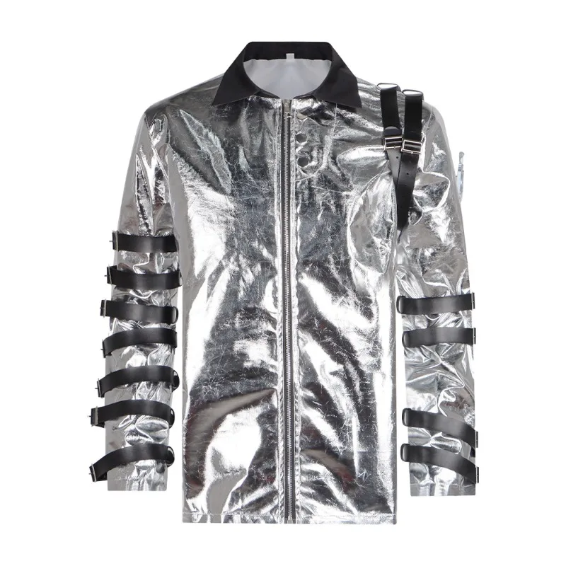 Anime Impersonator Michael Jackson Cosplay BAD Tour Costume Jackson Jacket Silver Top for Halloween Party Stage Costume Suits
Anime Impersonator Michael Jackson Cosplay BAD Tour Costume Jackson Jacket Silver Top for Halloween Party Stage Costume Suits
