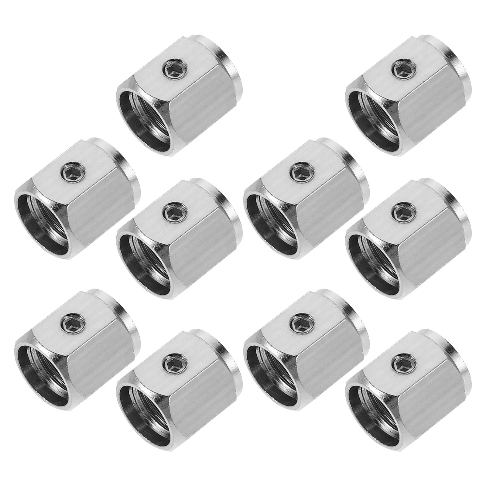 10Pcs Sleek Metal Valve Stem Caps Anti-Theft Dustproof Tire Valve Covers Maintain Air Pressure Automotive Exterior Accessories
10Pcs Sleek Metal Valve Stem Caps Anti-Theft Dustproof Tire Valve Covers Maintain Air Pressure Automotive Exterior Accessories