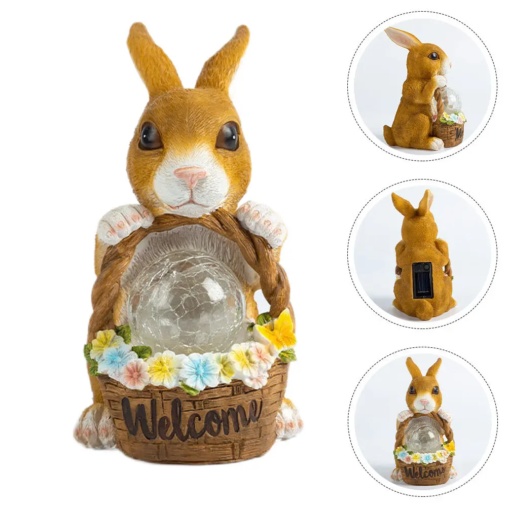 Solar Rabbit Light Resin Material Natural Beautiful Solar Powered Garden Lawn Decoration Waterproof Corrosion Resistant Easy
Solar Rabbit Light Resin Material Natural Beautiful Solar Powered Garden Lawn Decoration Waterproof Corrosion Resistant Easy