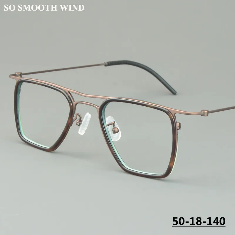 Denmark Designer Pure Titanium Glasses Frame Men Women Handmade Double Beam Eyeglasses Ultra-Light 7g Fashion Spectacle Eyewear
Denmark Designer Pure Titanium Glasses Frame Men Women Handmade Double Beam Eyeglasses Ultra-Light 7g Fashion Spectacle Eyewear