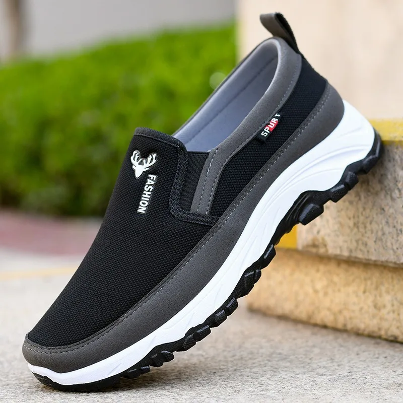 Spring Autumn Style Slip-on Casual Shoes for Middle-aged and Elderly People Mesh Breathable Walking Shoes Soft-soled Cloth Shoes
Spring Autumn Style Slip-on Casual Shoes for Middle-aged and Elderly People Mesh Breathable Walking Shoes Soft-soled Cloth Shoes
