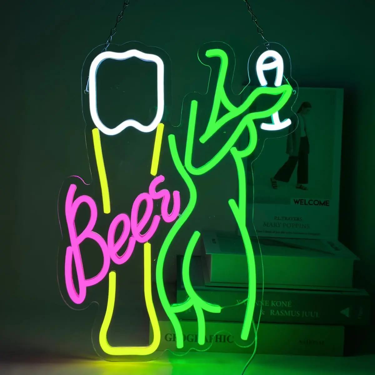 Неоновая вывеска для пива, USB затемняемая женская светодиодная лампа для дома, бара, магазина, паба, бистро, вечерние украшения для игровой комнаты, спальни, подарок
Неоновая вывеска для пива, USB затемняемая женская светодиодная лампа для дома, бара, магазина, паба, бистро, вечерние украшения для игровой комнаты, спальни, подарок