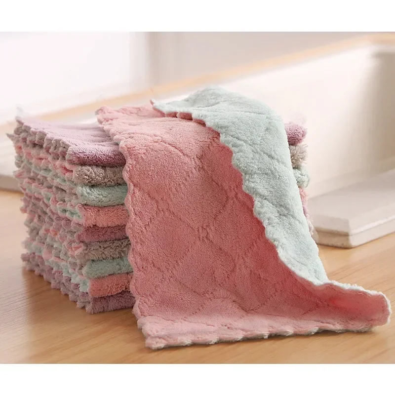 Microfiber Towel Absorbent Kitchen Cleaning Cloth Non-stick Oil Dish Towel Rags Napkins Tableware Household Cleaning Towel
Microfiber Towel Absorbent Kitchen Cleaning Cloth Non-stick Oil Dish Towel Rags Napkins Tableware Household Cleaning Towel