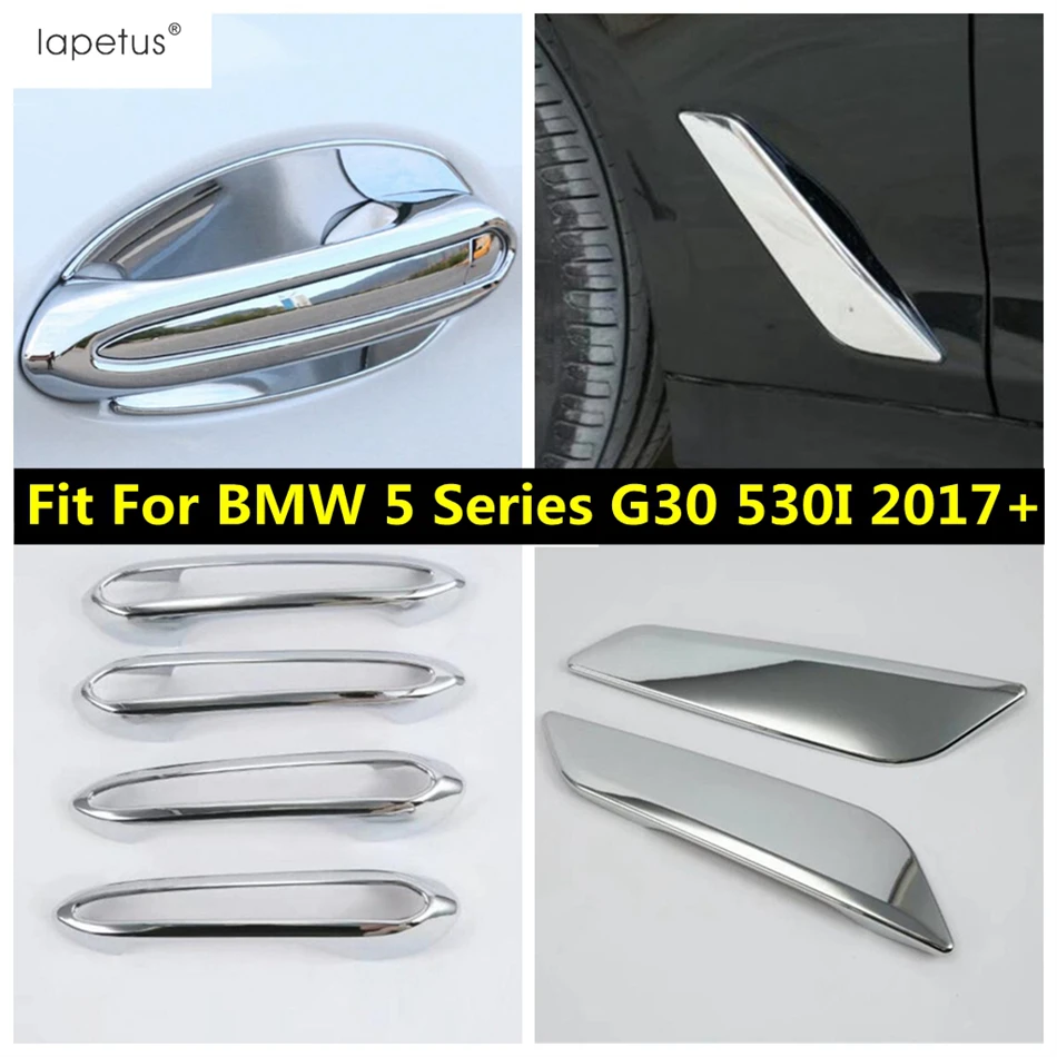 Door Handle Bowl / Side Body Air Fender Leaf Panel Cover Trim For BMW 5 Series Sedan G30 530I 2017 - 2023 ABS Chrome Accessories
Door Handle Bowl / Side Body Air Fender Leaf Panel Cover Trim For BMW 5 Series Sedan G30 530I 2017 - 2023 ABS Chrome Accessories
