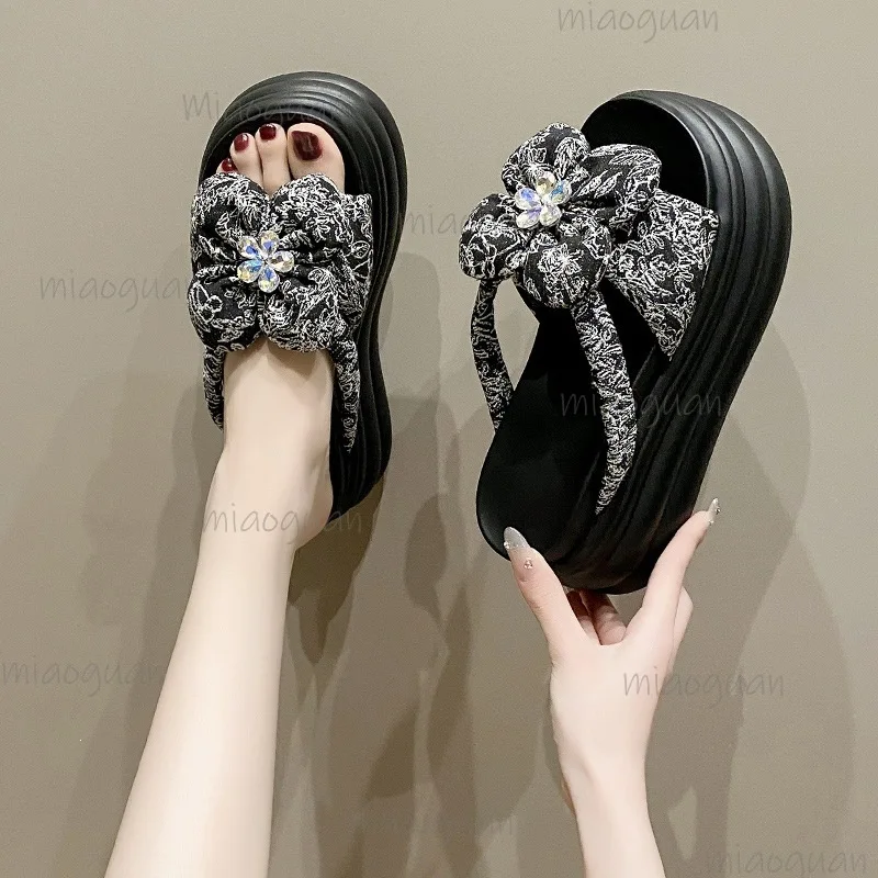 Women's Floral Platform Slide Sandals Slip-On Wedge Casual Slides Rhinestone Thick Sole Fashion Slippers Height Increase Туфли
Women's Floral Platform Slide Sandals Slip-On Wedge Casual Slides Rhinestone Thick Sole Fashion Slippers Height Increase Туфли