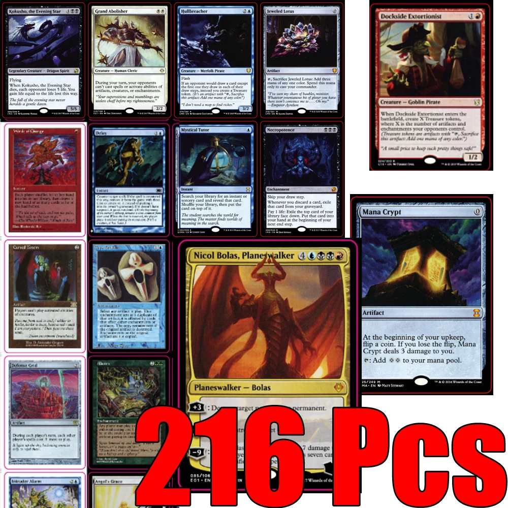 216 Pcs Black Core Cards P9 Dual Land Fetch Land Shock Lands Proxy Cards
216 Pcs Black Core Cards P9 Dual Land Fetch Land Shock Lands Proxy Cards