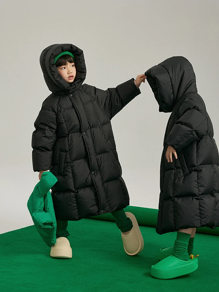 2024 Girls' Down Coat Long Children's Cotton Coat Thick Hooded Winter Boys Kids Outerwear CH411
2024 Girls' Down Coat Long Children's Cotton Coat Thick Hooded Winter Boys Kids Outerwear CH411