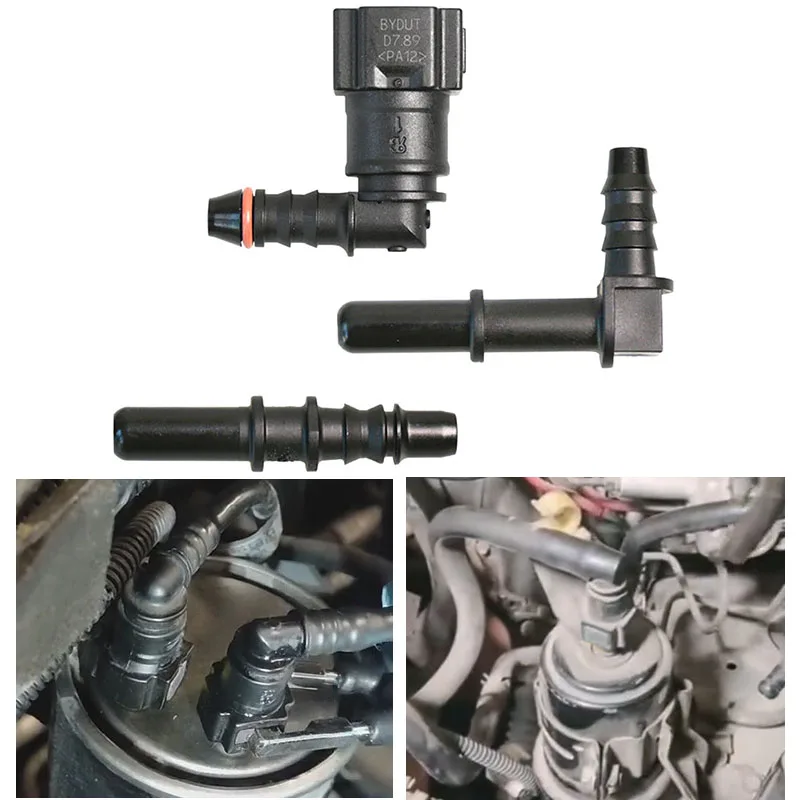 Car Fuel Line Hose Pipe Coupler Quick Release Connector Elbow 7.89mm ID6 Nylon Oil Line Pipe Adapter Disconnect Set
Car Fuel Line Hose Pipe Coupler Quick Release Connector Elbow 7.89mm ID6 Nylon Oil Line Pipe Adapter Disconnect Set