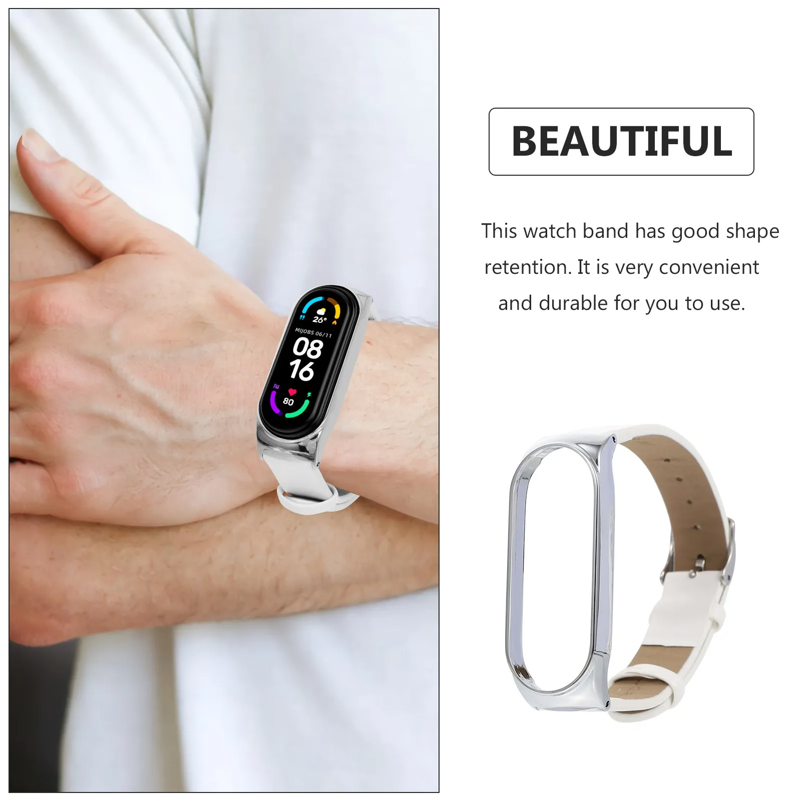 High Quality Faux Wristband for 6 5 4 Breathable Wear Resistant Shape Retaining Comfort Fit All Occasions
High Quality Faux Wristband for 6 5 4 Breathable Wear Resistant Shape Retaining Comfort Fit All Occasions