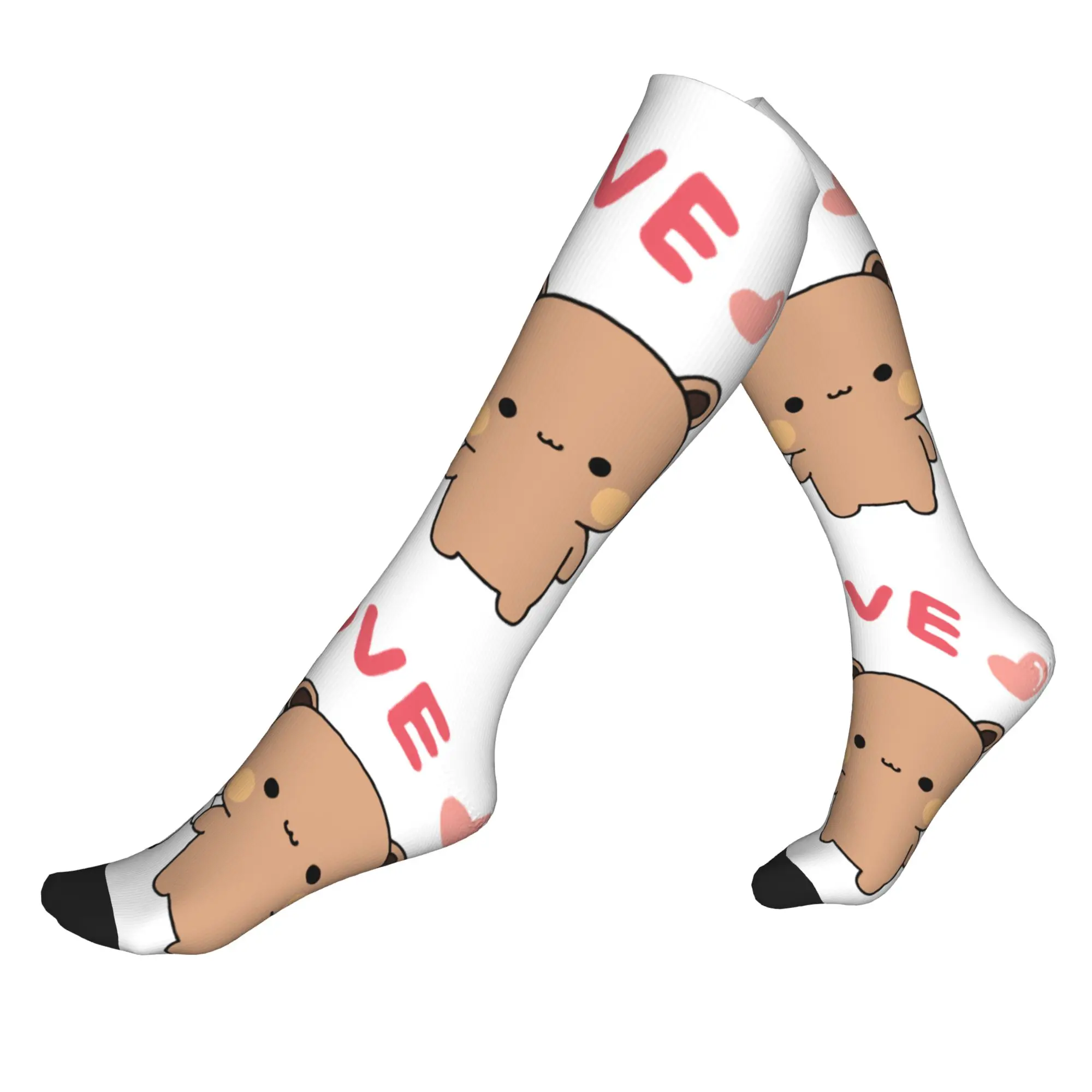 Panda Bear And Brownie BUBU DUDU Couple Men's Sports Compression Socks Unisex Kawaii 3D Printing Dress Socks
Panda Bear And Brownie BUBU DUDU Couple Men's Sports Compression Socks Unisex Kawaii 3D Printing Dress Socks