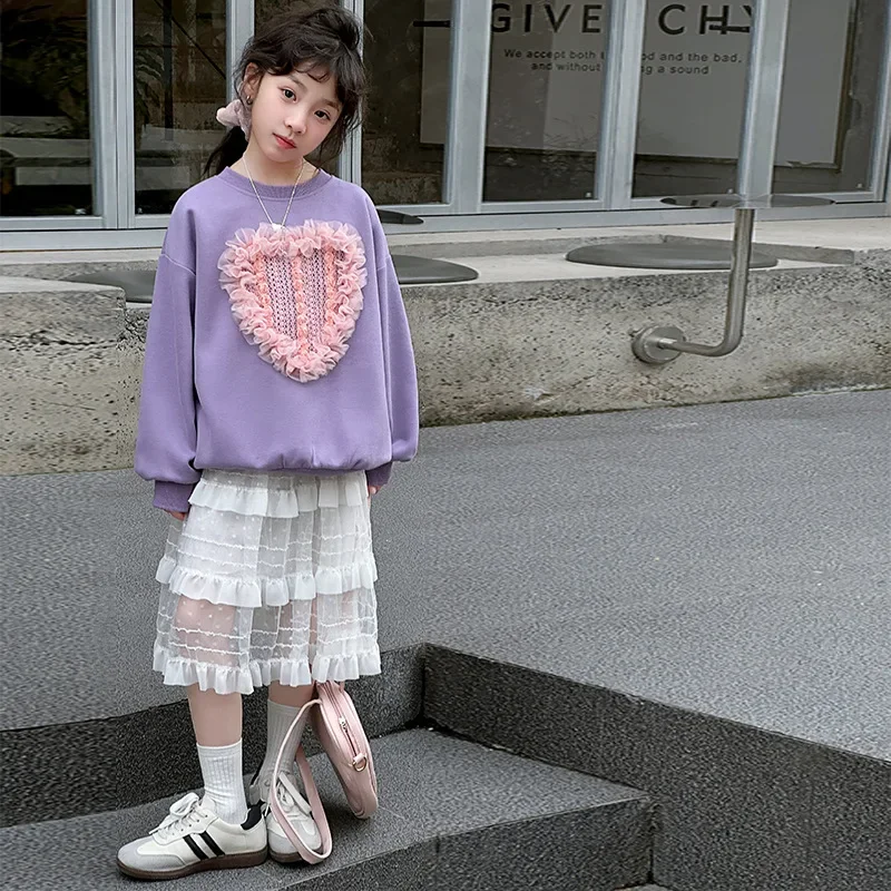 Girls' Spring hoodie 2023 New Fashionable Children's Clothing Little Girl Long sleeved Casual Top
Girls' Spring hoodie 2023 New Fashionable Children's Clothing Little Girl Long sleeved Casual Top