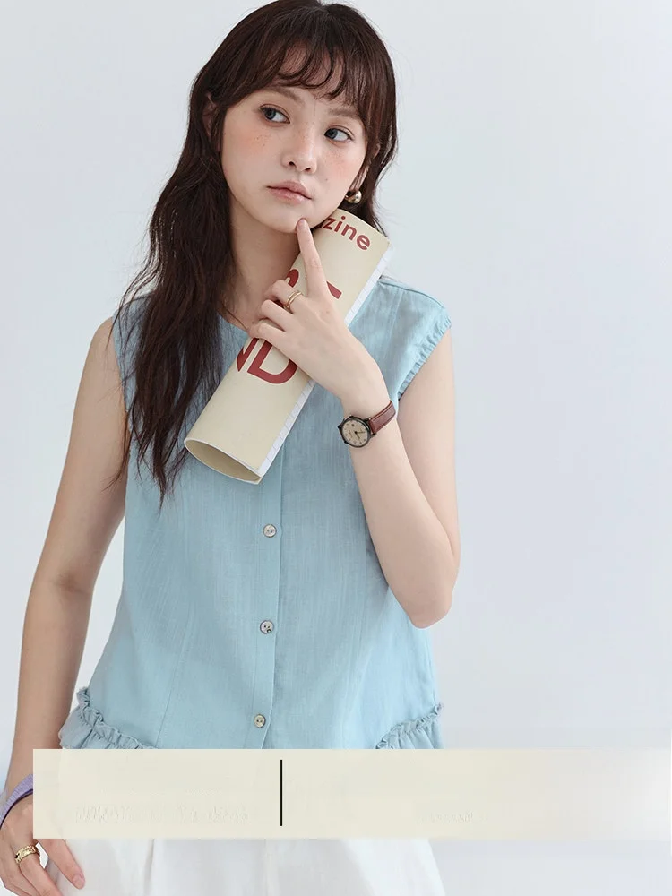 AMUU Original Mesh Patchwork Hemline Women's Vest Shirt Breathable Comfortable Korean Style Summer New Arrival Short Sleeve
AMUU Original Mesh Patchwork Hemline Women's Vest Shirt Breathable Comfortable Korean Style Summer New Arrival Short Sleeve