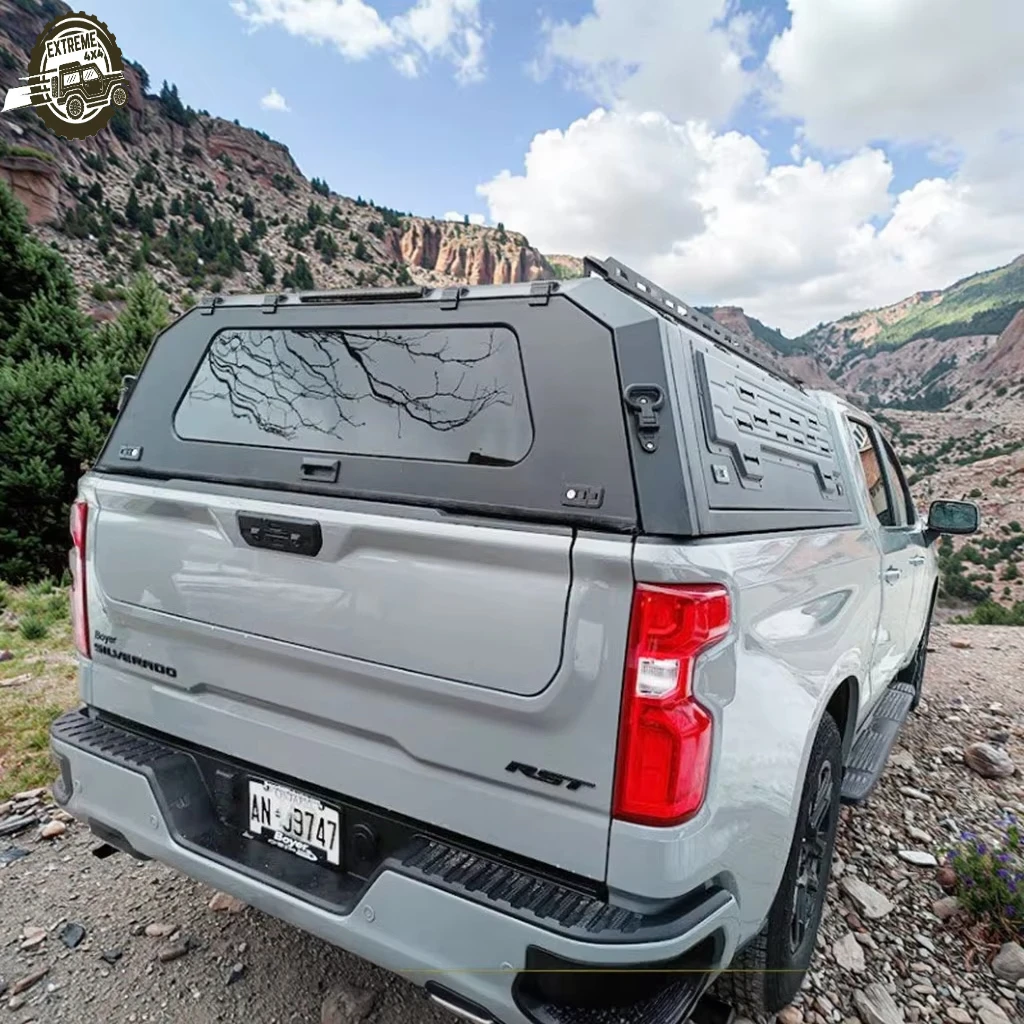 Chevrolet Premium Aluminum Alloy Off-Road Hardtop Tonneau Cover-Retractable Roll up Waterproof & Foldable No Drill Installation
Chevrolet Premium Aluminum Alloy Off-Road Hardtop Tonneau Cover-Retractable Roll up Waterproof & Foldable No Drill Installation