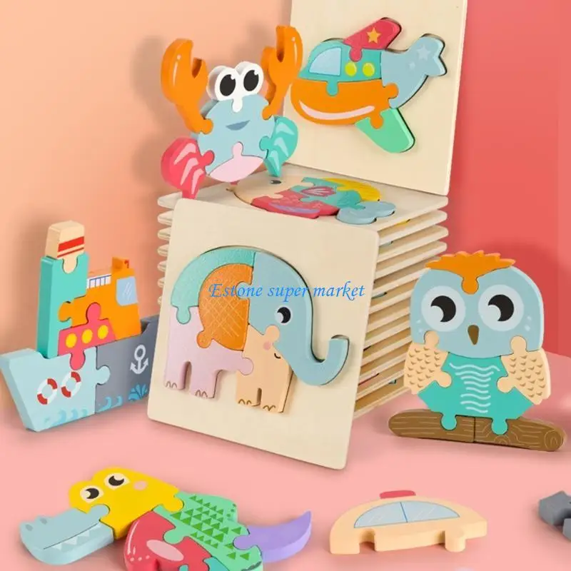 090B Fantastic Animal Puzzle Develop Kids Local Cognition Overall Combination
090B Fantastic Animal Puzzle Develop Kids Local Cognition Overall Combination