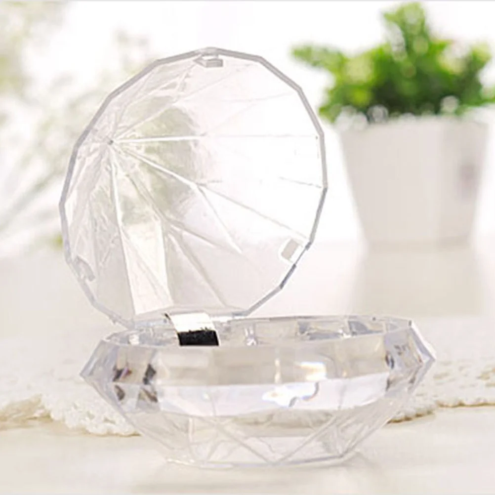 12Pcs Diamond Shape Candy Boxes Thick Plastic Wedding Favor Containers Portable Party Ornaments Makeup Cream Storage Organizer
12Pcs Diamond Shape Candy Boxes Thick Plastic Wedding Favor Containers Portable Party Ornaments Makeup Cream Storage Organizer