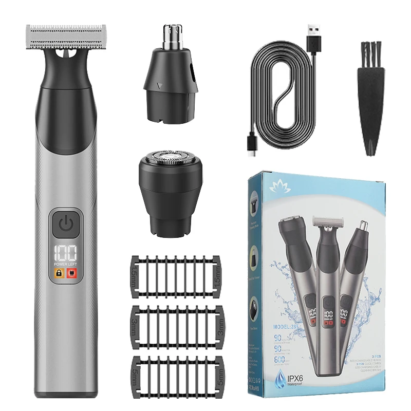 3in1 Rechargeable Nose Ear Hair Trimmer For Men Grooming Kit Electric Eyebrow Beard Trimer Nose And Ears Trimmer
3in1 Rechargeable Nose Ear Hair Trimmer For Men Grooming Kit Electric Eyebrow Beard Trimer Nose And Ears Trimmer