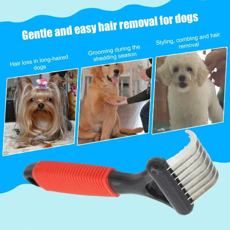 Long Cat Tangles Brush Removing Mats Comb & Undercoat Rake Fur Blades Knots Edges Pet Safety Dog Long Hair For Dematting & with
Long Cat Tangles Brush Removing Mats Comb & Undercoat Rake Fur Blades Knots Edges Pet Safety Dog Long Hair For Dematting & with