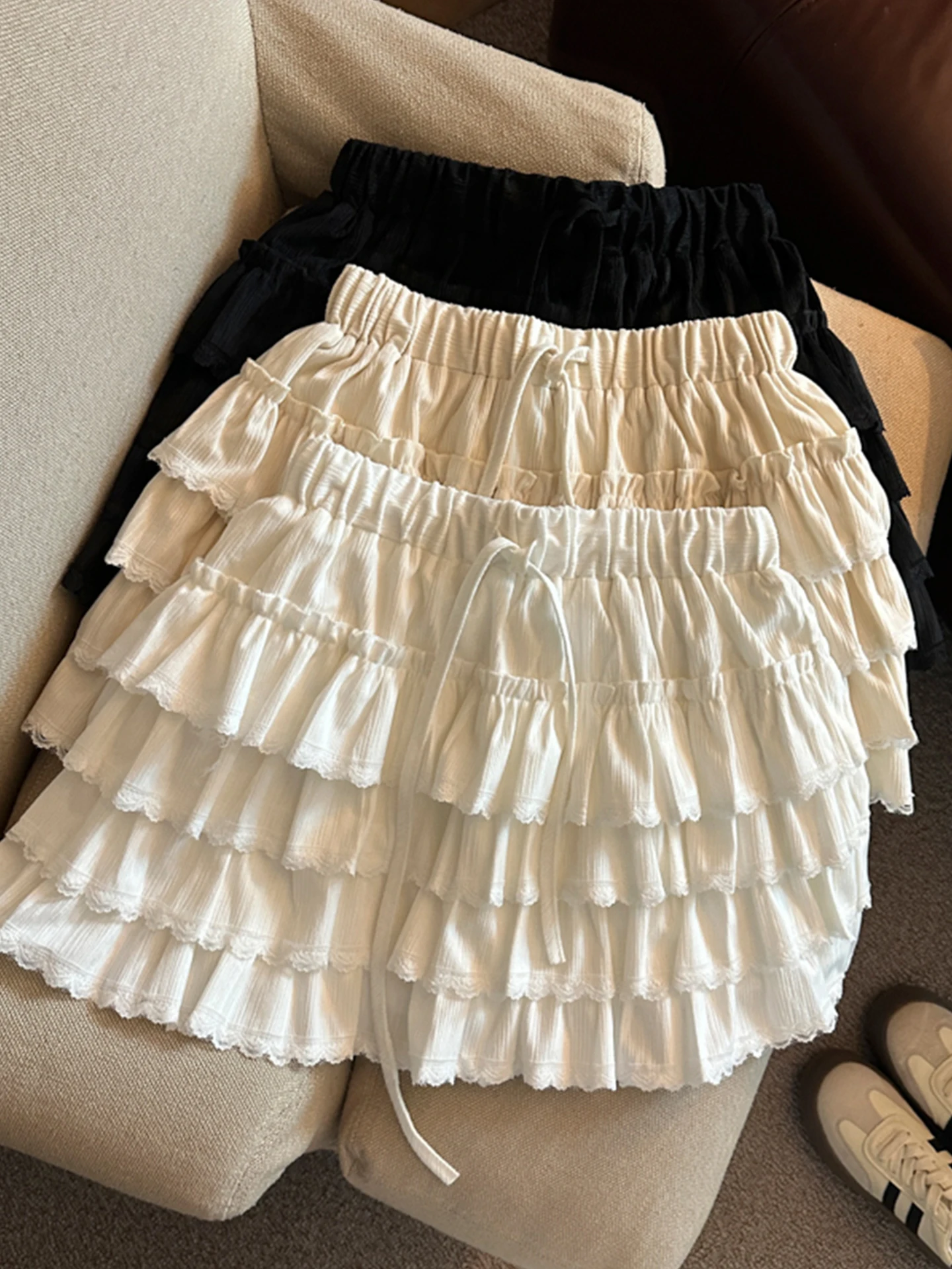 Emily Clud Recommended Elastic Waist Cake Skirt Women's Autumn Winter Layered ort Skirt Wood ain Baking Skirt
Emily Clud Recommended Elastic Waist Cake Skirt Women's Autumn Winter Layered ort Skirt Wood ain Baking Skirt