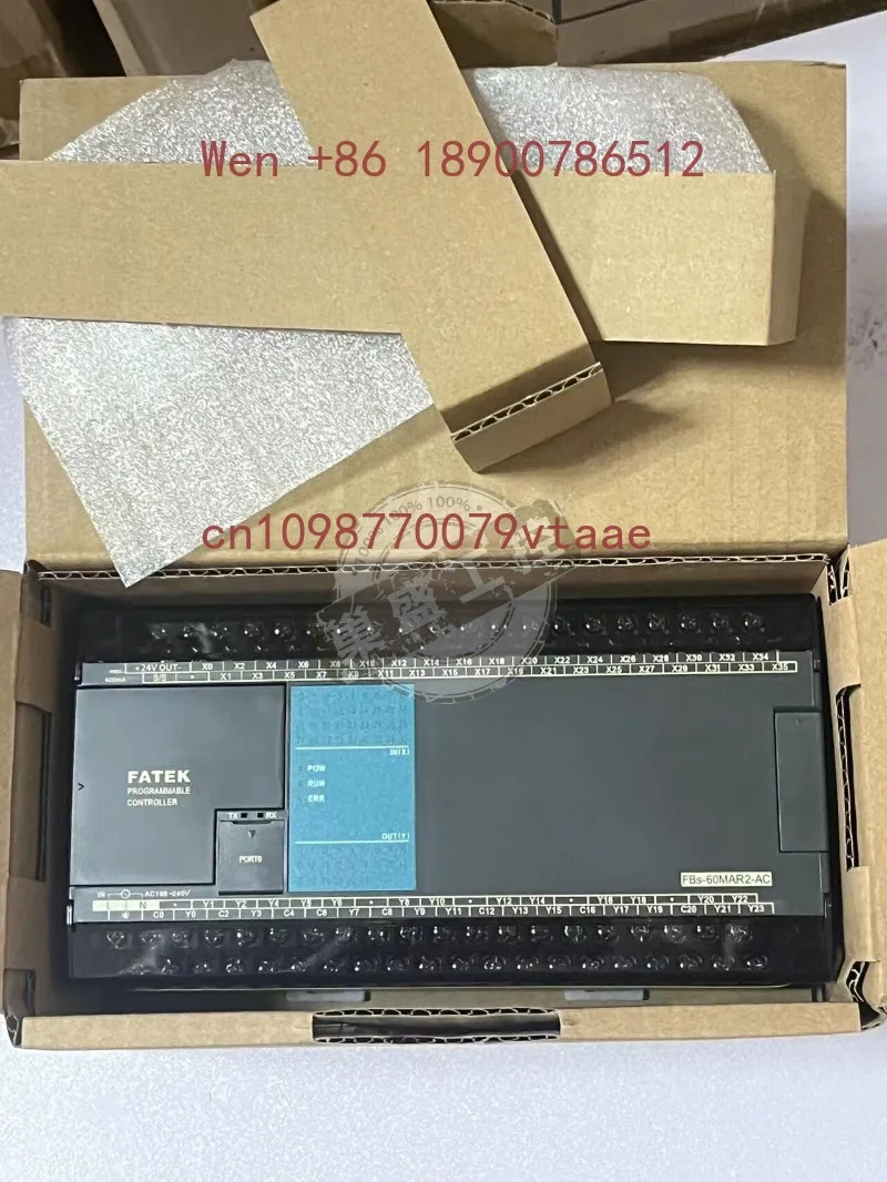New Original FATEK PLC FBS-20 24 32 40 60 MBT2 MBR2-AC Removable Terminal Block
New Original FATEK PLC FBS-20 24 32 40 60 MBT2 MBR2-AC Removable Terminal Block
