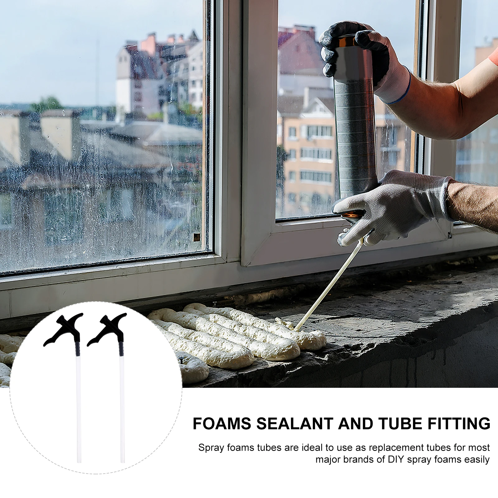 30 pcs Spray Foam Replacement Tube Nozzle Fittings Insulation Sealing Easy Install Universal Threaded Base Handheld Assembly
30 pcs Spray Foam Replacement Tube Nozzle Fittings Insulation Sealing Easy Install Universal Threaded Base Handheld Assembly