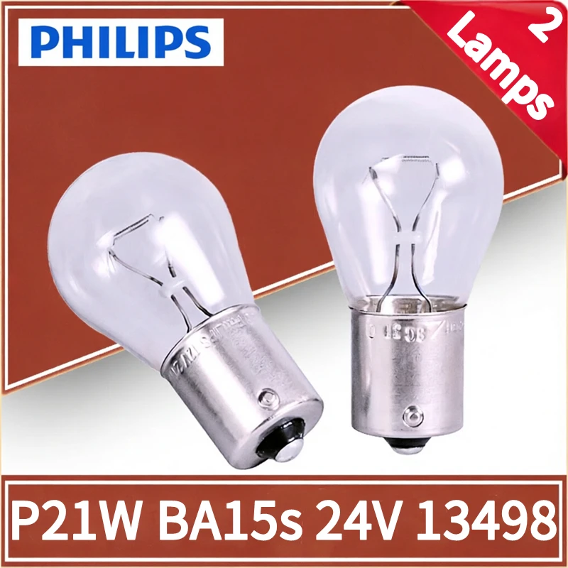 Philips 2 Lamps Truck 24V P21W S25 21W BA15s 1156 Standard Turn Signal Lamp Original Rear Bulb Stop Fog Light 13498CP Wholesale
Philips 2 Lamps Truck 24V P21W S25 21W BA15s 1156 Standard Turn Signal Lamp Original Rear Bulb Stop Fog Light 13498CP Wholesale