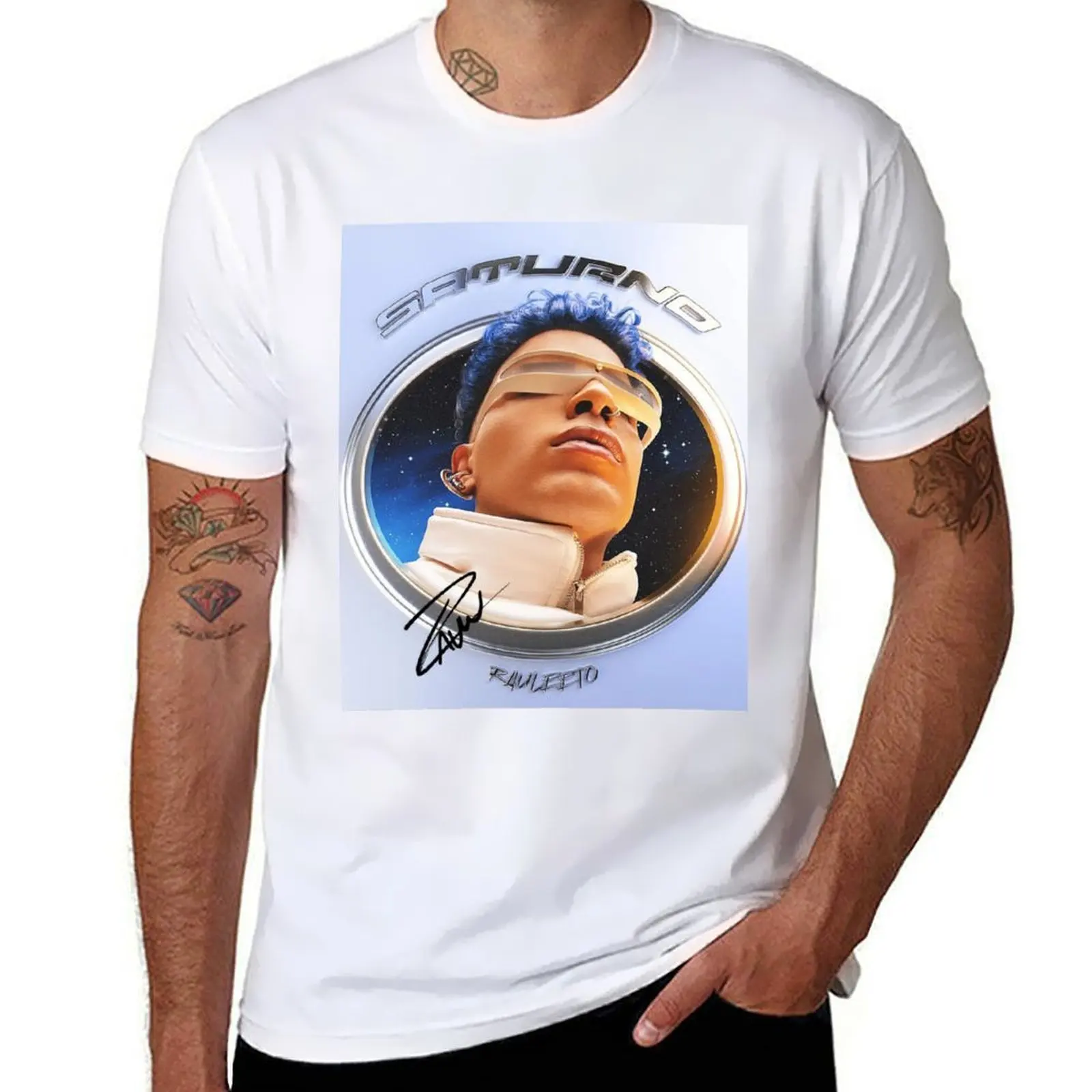 Alejandro Saturno 2023 with Signature T-Shirt anime tshirt t shirts for man pack cotton t shirt man casual T-Shirt
Alejandro Saturno 2023 with Signature T-Shirt anime tshirt t shirts for man pack cotton t shirt man casual T-Shirt