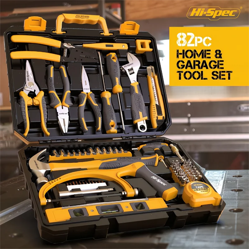 Hardware Tools 82-Piece Set Of Newly Designed High-Quality Household Toolbox Car Repair And Maintenance Kit 157
Hardware Tools 82-Piece Set Of Newly Designed High-Quality Household Toolbox Car Repair And Maintenance Kit 157
