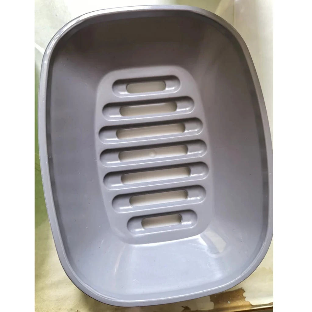 Double Layer Soap Box with Drain Easy to Clean Non-Slip Bottom Bathroom Storage Rack Dish Holder for Household
Double Layer Soap Box with Drain Easy to Clean Non-Slip Bottom Bathroom Storage Rack Dish Holder for Household