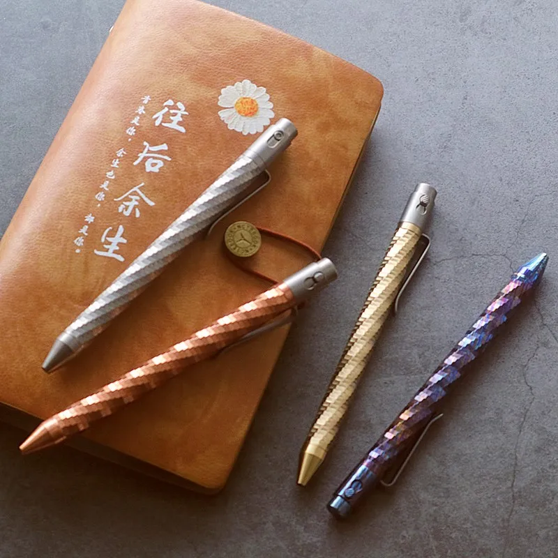 EDC Brass Copper Titanium Alloy Zirconium Pen With Collection Writing Multi-functional Portable Outdoor EDC Tools
EDC Brass Copper Titanium Alloy Zirconium Pen With Collection Writing Multi-functional Portable Outdoor EDC Tools