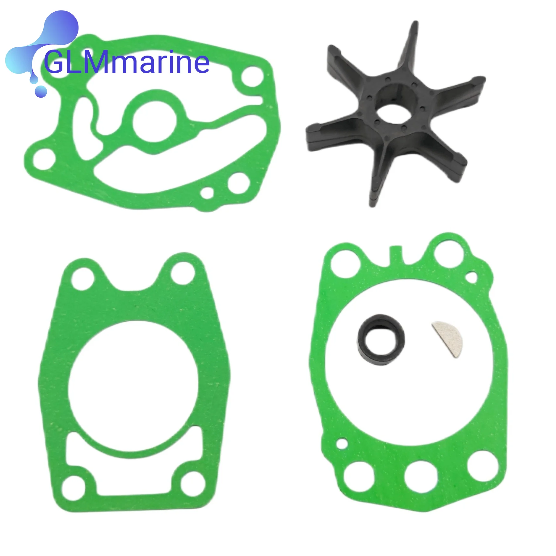 6F5-44352-00 Boat Water Pump Impeller Repair Kit Compatible with Yamaha C40 40HP Outboard Motor Models 679-W0078-A0 6F5-44352-A0
6F5-44352-00 Boat Water Pump Impeller Repair Kit Compatible with Yamaha C40 40HP Outboard Motor Models 679-W0078-A0 6F5-44352-A0