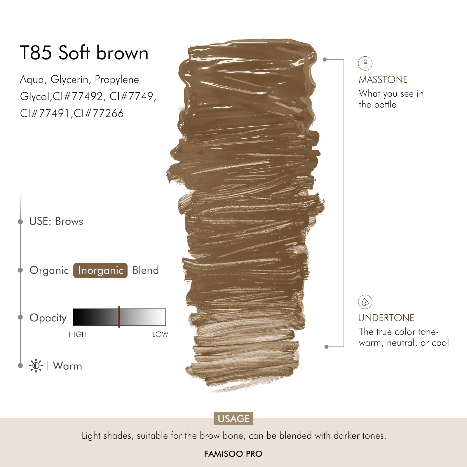 FAMISOO 35 Color 5ml Permanent Makeup Pigment Cream Pigment Series Eyebrow Micropigmentation Tattoo Inks For Brows Eyeliner
FAMISOO 35 Color 5ml Permanent Makeup Pigment Cream Pigment Series Eyebrow Micropigmentation Tattoo Inks For Brows Eyeliner