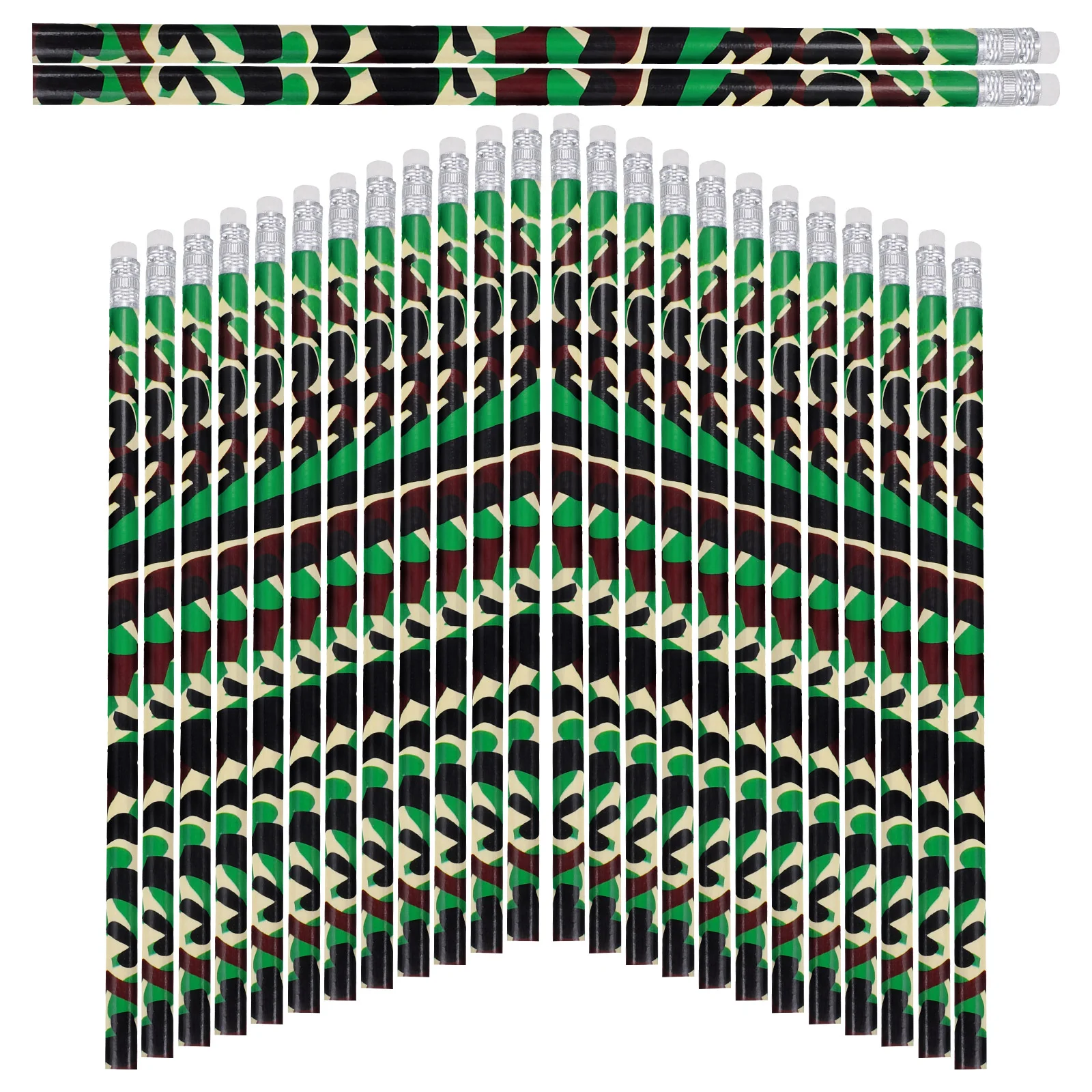 50 Pcs Pens + Pencil Camouflage Pencils School Supplies Drawing Personalized Wooden Toddler
50 Pcs Pens + Pencil Camouflage Pencils School Supplies Drawing Personalized Wooden Toddler