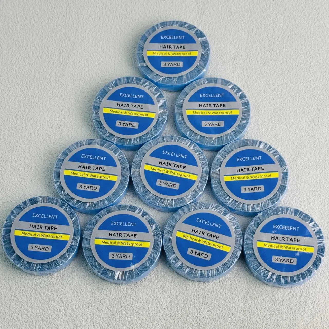 1/2/3/5 Roll Super Hair Blue Tape Hair System Tape Double-Sided Adhesive Tape for Hair Extension Lace Wig Toupee 0.8/1CM*3 Yards
1/2/3/5 Roll Super Hair Blue Tape Hair System Tape Double-Sided Adhesive Tape for Hair Extension Lace Wig Toupee 0.8/1CM*3 Yards