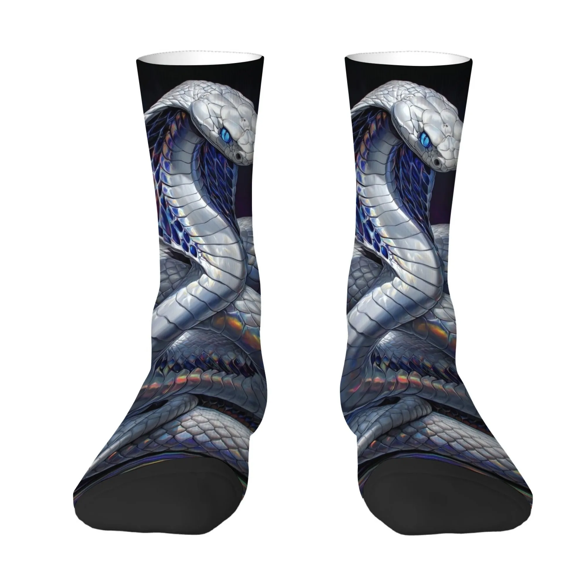 Laser Metal Cobra Men's Socks Harajuku Style Novelty Funny Happy Men's Socks Comfortable Non-Slip Crazy Street Hip-Hop Socks
Laser Metal Cobra Men's Socks Harajuku Style Novelty Funny Happy Men's Socks Comfortable Non-Slip Crazy Street Hip-Hop Socks
