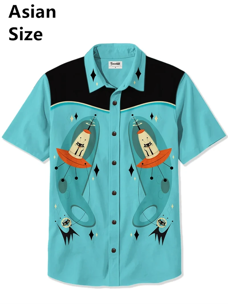 Summer Hot Sale Hawaiian Shirt Man Short Sleeve Beach Shirt Hawaii 3D Print Casual Cuban Collar Male Shirt Comfortable Top
Summer Hot Sale Hawaiian Shirt Man Short Sleeve Beach Shirt Hawaii 3D Print Casual Cuban Collar Male Shirt Comfortable Top