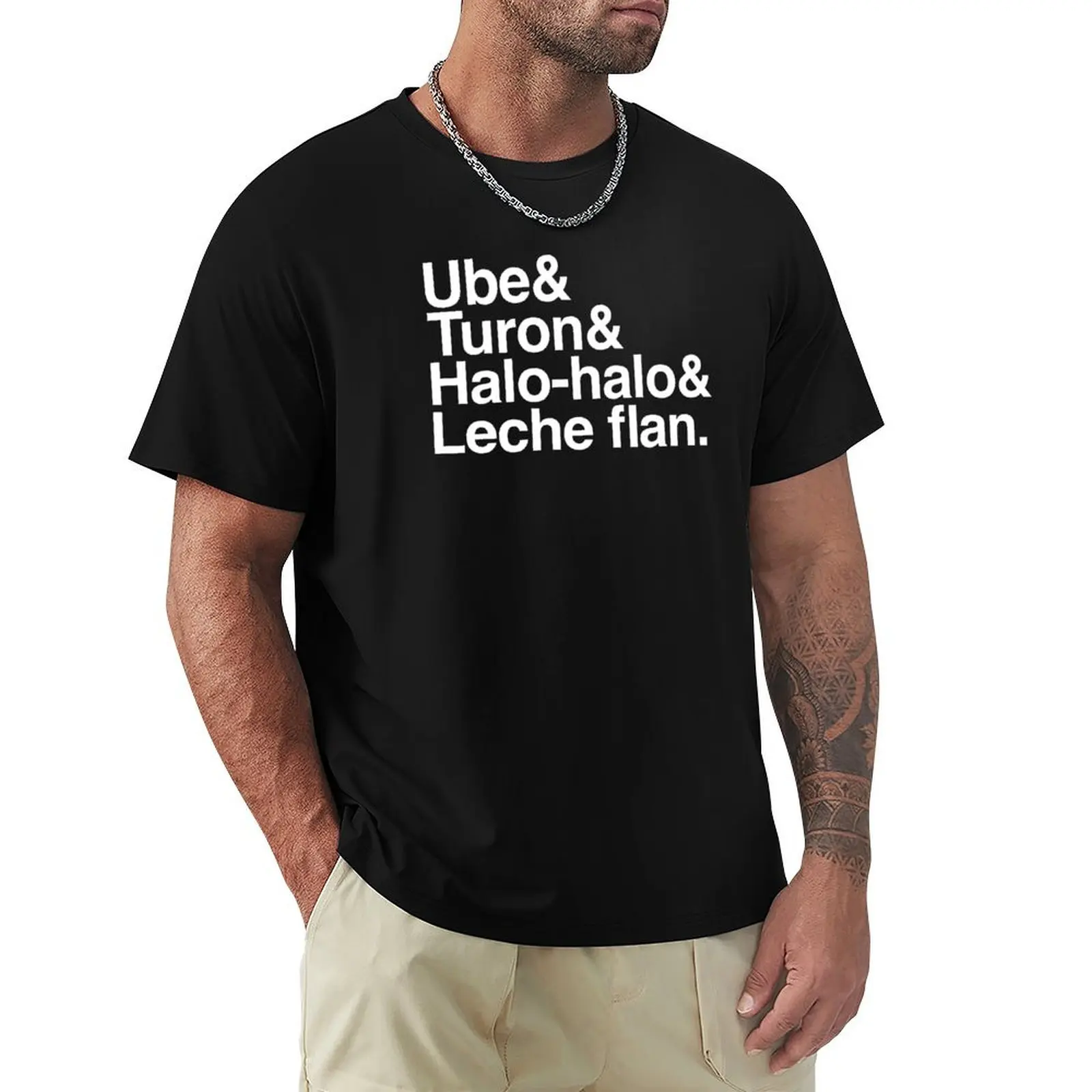 UBE TURON HALO HALO FILIPINO PINOY DESSERTS T-Shirt Plus Size Loose Fit T-Shirt
UBE TURON HALO HALO FILIPINO PINOY DESSERTS T-Shirt Plus Size Loose Fit T-Shirt