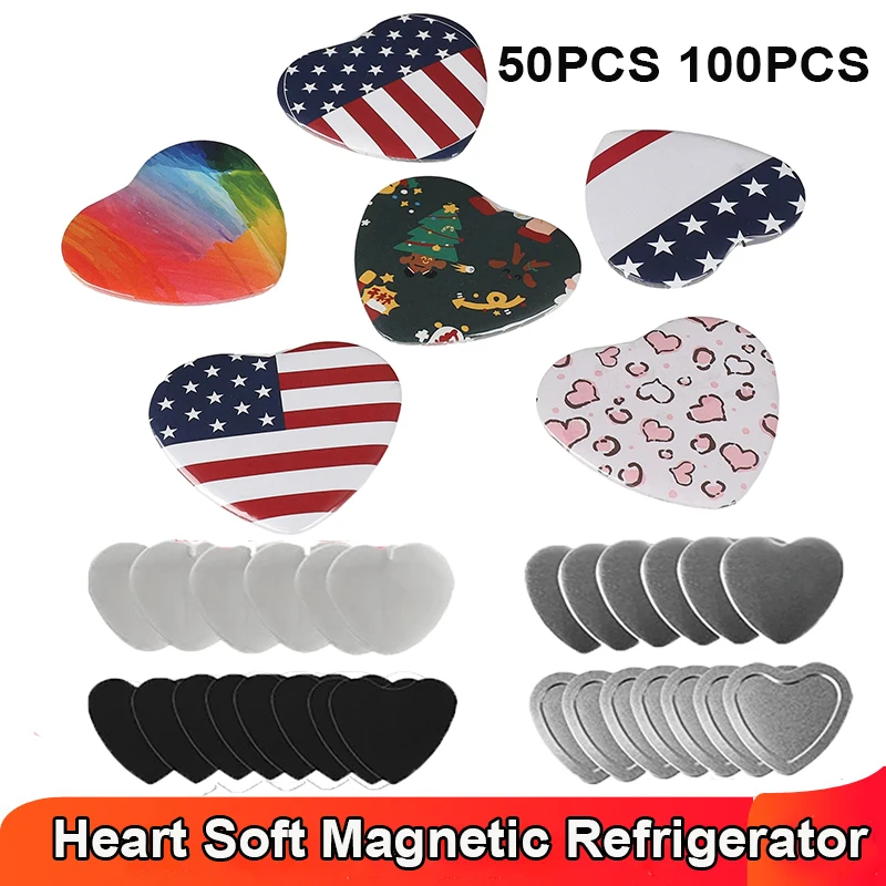 50PCS 100PCS Square Heart Soft Strong Magnetic Refrigerator Magnets Badge Button Parts Set Blank Consumables for Gifts Home
50PCS 100PCS Square Heart Soft Strong Magnetic Refrigerator Magnets Badge Button Parts Set Blank Consumables for Gifts Home