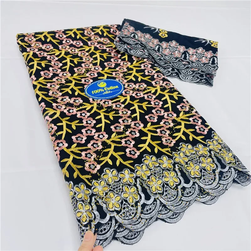 7 yard With Scarf Swiss lace fabric latest Dry lace embroidery African 100% cotton fabrics Swiss voile lace Dubai style 29L85298
7 yard With Scarf Swiss lace fabric latest Dry lace embroidery African 100% cotton fabrics Swiss voile lace Dubai style 29L85298