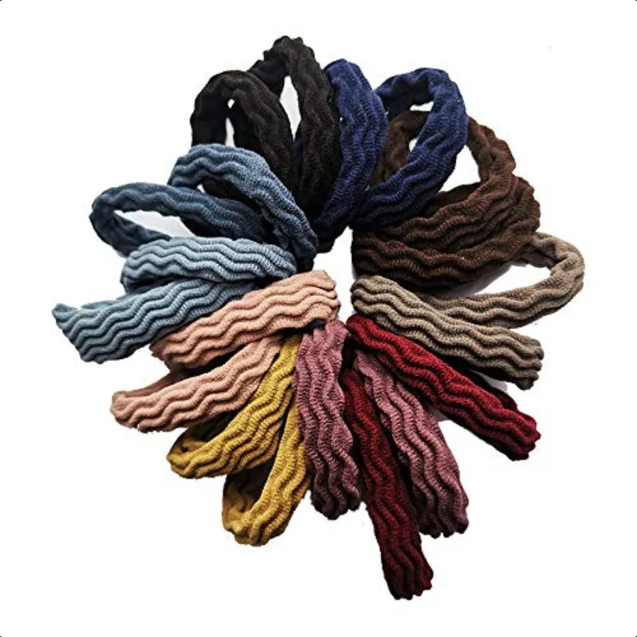 Hair Ties with Seaml High Elastic Thickening in Ponytail Holders Multiple Colors with 20 Pcs Packing
Hair Ties with Seaml High Elastic Thickening in Ponytail Holders Multiple Colors with 20 Pcs Packing