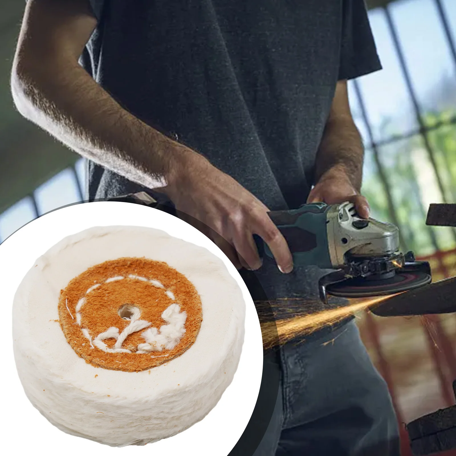 White High Quality Workshop Equipment Buffing Wheel Stainless Steel Wood 2In 50mm Angle Grinder For Metal Jewelry
White High Quality Workshop Equipment Buffing Wheel Stainless Steel Wood 2In 50mm Angle Grinder For Metal Jewelry