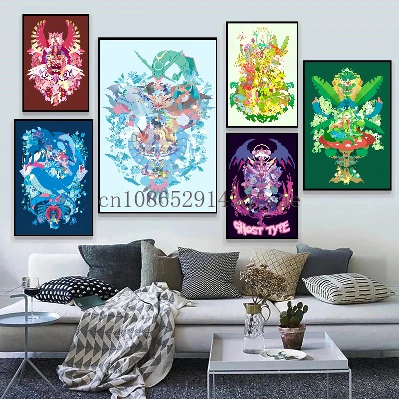 Classic Canvas Wall Art Aesthetic Poster Pokemon Pikachu Home Room Painting Cuadros Best Gift Hanging Gifts Cartoon Character
Classic Canvas Wall Art Aesthetic Poster Pokemon Pikachu Home Room Painting Cuadros Best Gift Hanging Gifts Cartoon Character