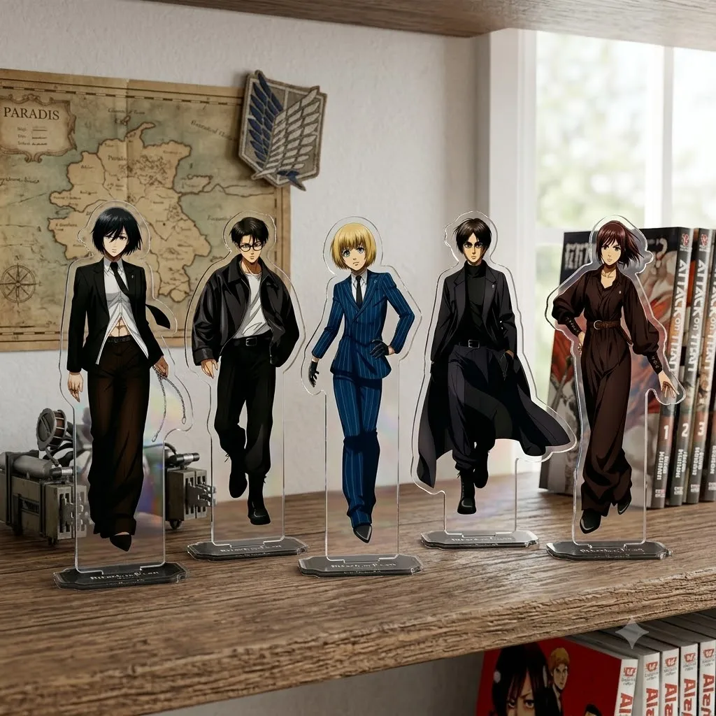 Anime Attack on Titan Acrylic Stand Figure Desktop Decoration Collectible Ornament Cartoon Character Model Gift Fans Keychain
Anime Attack on Titan Acrylic Stand Figure Desktop Decoration Collectible Ornament Cartoon Character Model Gift Fans Keychain
