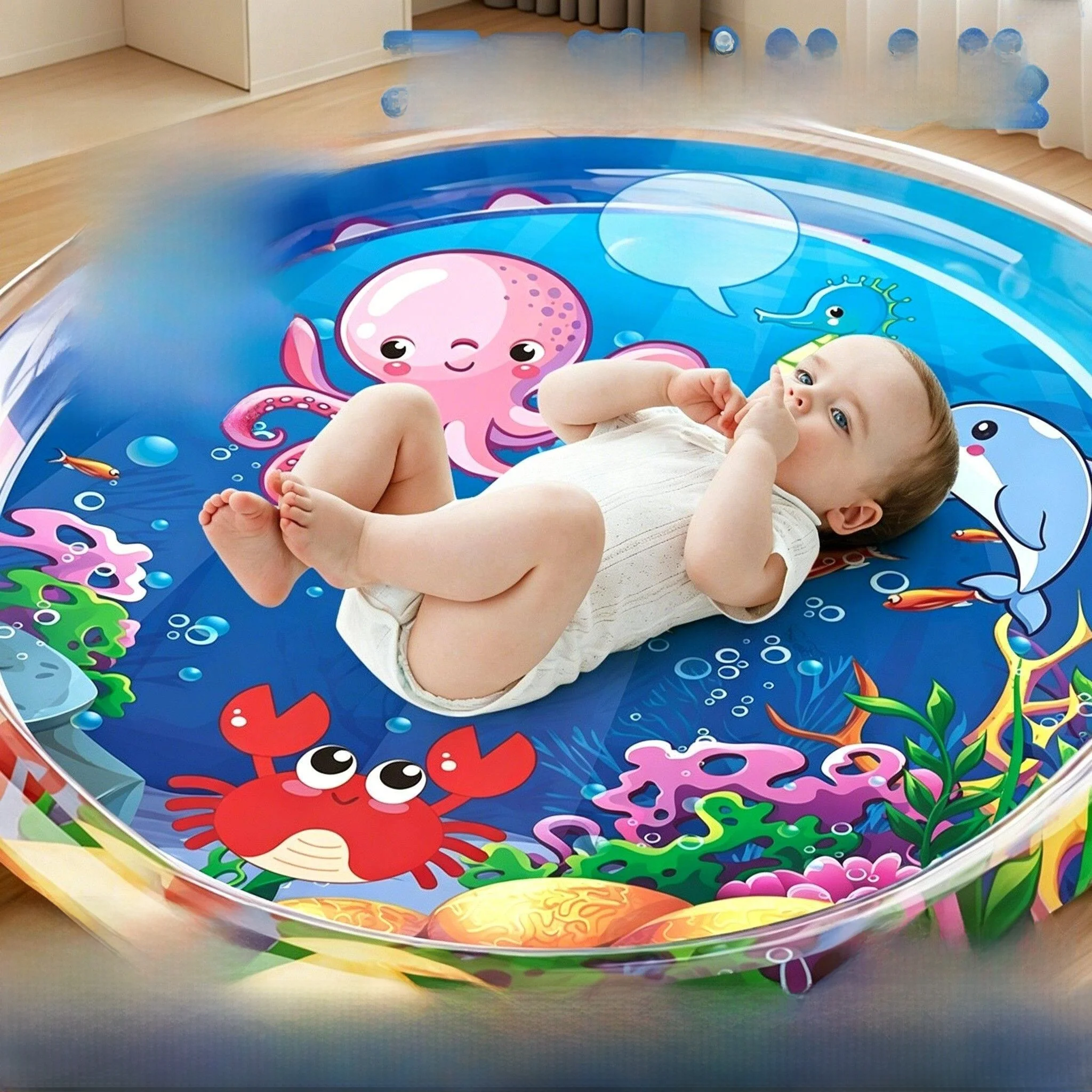 Thickened Large Size Baby Water Cooling Pad Indoor Anti-Slip Training Soft Pad Summer Infant Foot Step Play Water Mat
Thickened Large Size Baby Water Cooling Pad Indoor Anti-Slip Training Soft Pad Summer Infant Foot Step Play Water Mat