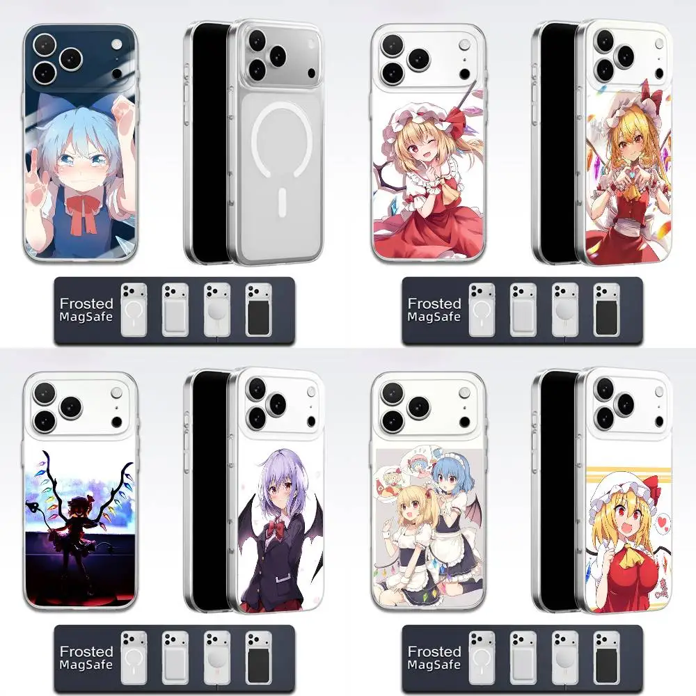 Phone Case For iPhone 17,16,15,14,13,12,11,Pro,Max,Plus,E,Air,Mini Magsafe Transparent T-TouHou Project Flandre Scarlet Cover 
Phone Case For iPhone 17,16,15,14,13,12,11,Pro,Max,Plus,E,Air,Mini Magsafe Transparent T-TouHou Project Flandre Scarlet Cover
