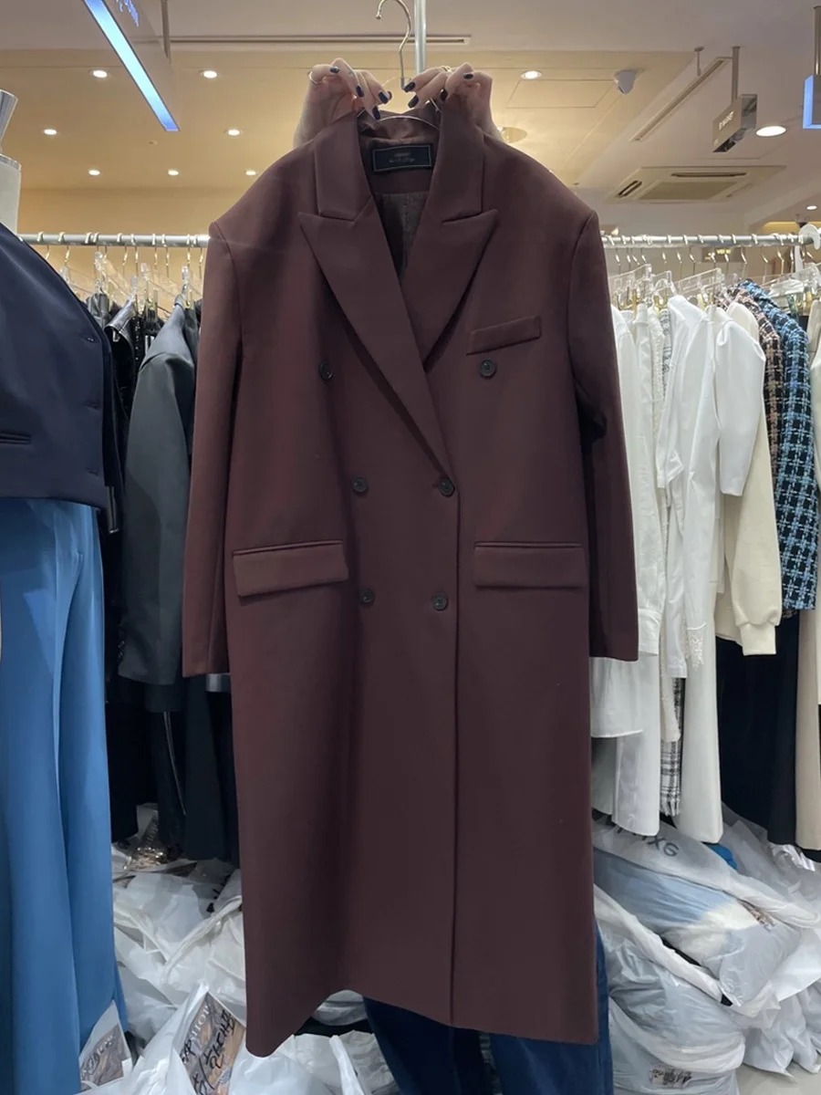 Женское длинное пальто-ветровка Ele: новинка весна-осень, высокое качество, свободный крой, маленькие размеры, в западном стиле, модное, для повседневной носки
Женское длинное пальто-ветровка Ele: новинка весна-осень, высокое качество, свободный крой, маленькие размеры, в западном стиле, модное, для повседневной носки