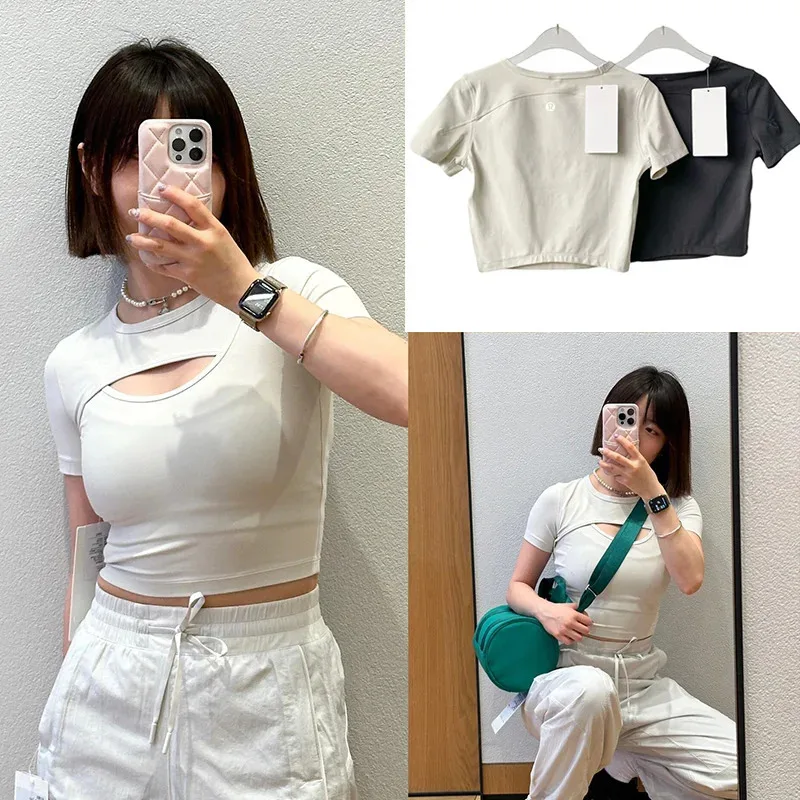 2025 New Black Short-sleeved T-shirt Female Summer Design Hollow Modal Half-sleeved Short Tight Top Tide
2025 New Black Short-sleeved T-shirt Female Summer Design Hollow Modal Half-sleeved Short Tight Top Tide