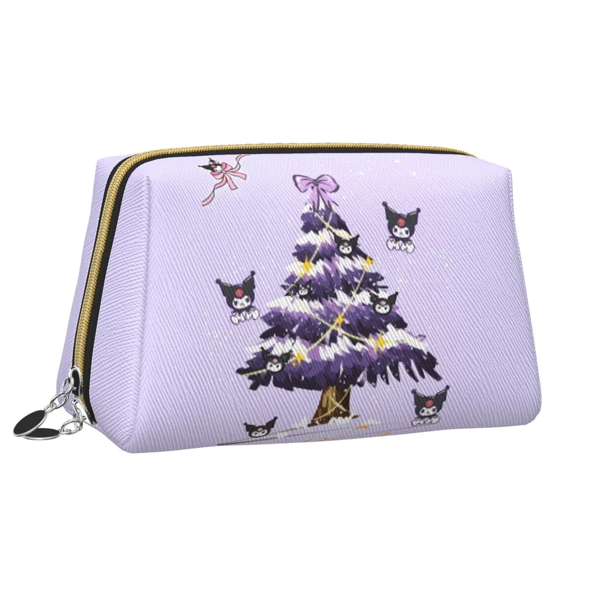 Kuromi Decoration Tree Makeup Pouch For Makeups Pu Leather Large Capacity Cosmetic Bags Graphic Design Woman Storage Organizers
Kuromi Decoration Tree Makeup Pouch For Makeups Pu Leather Large Capacity Cosmetic Bags Graphic Design Woman Storage Organizers